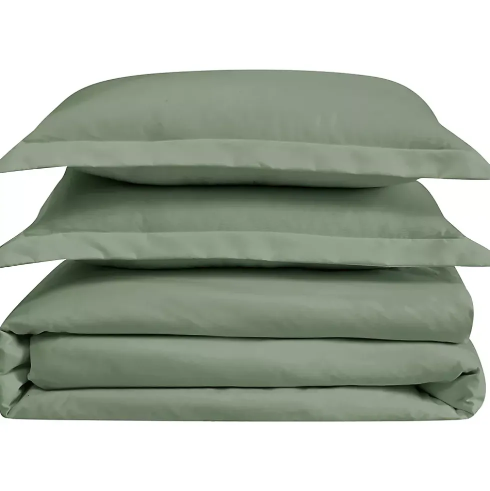Cannon Heritage Solid Duvet Cover Set