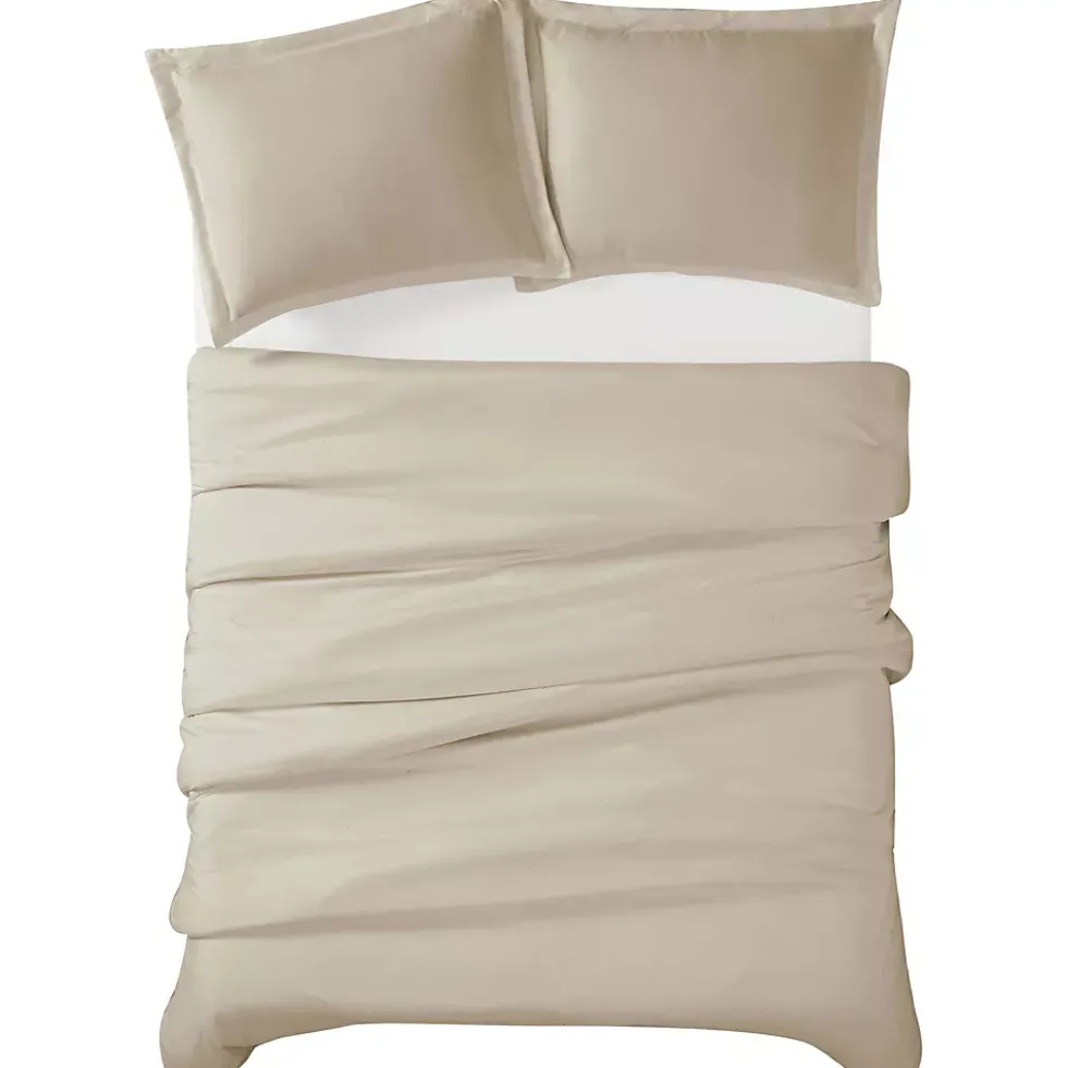 Cannon Heritage Solid Duvet Cover Set