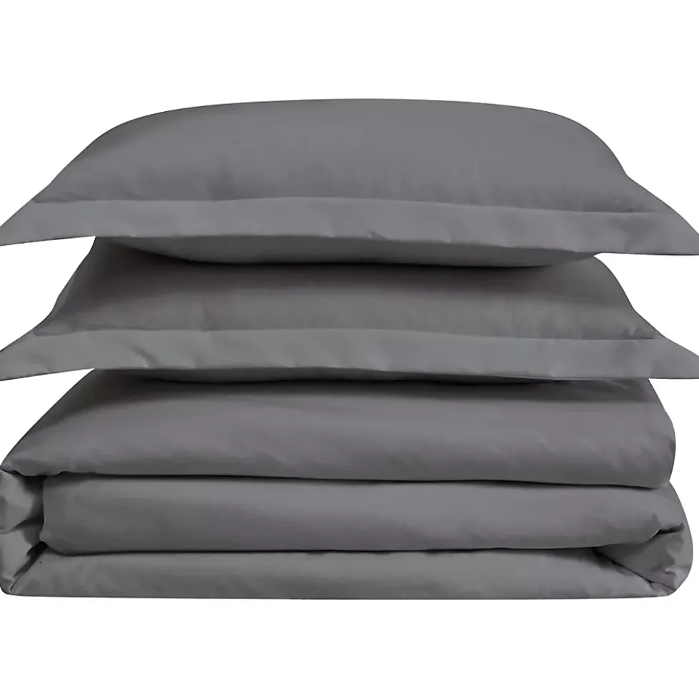 Cannon Heritage Solid Duvet Cover Set