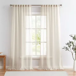 Cannon Sheer Window Panel Pair Curtains