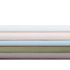 Cannon Solid Cotton Percale Sheet Set