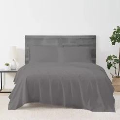 Cannon Solid Cotton Percale Sheet Set