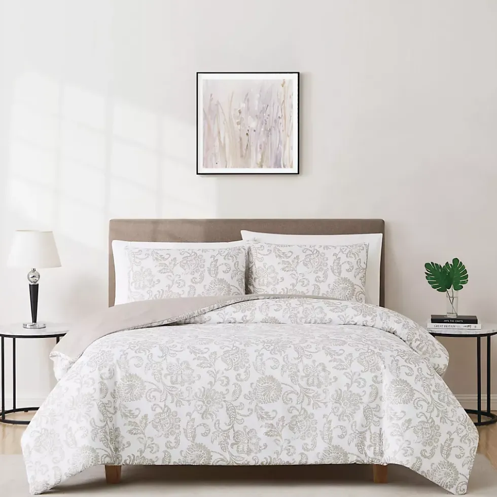 Cannon Sylvana Jacobean Comforter and Sham Set