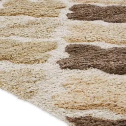 Chesapeake Alloy Moroccan Tile Cotton Anti Skid Bath Runner