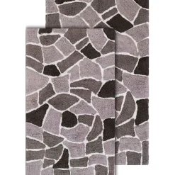 Chesapeake Boulder Cotton Anti Skid 2 Piece Bath Rug Set