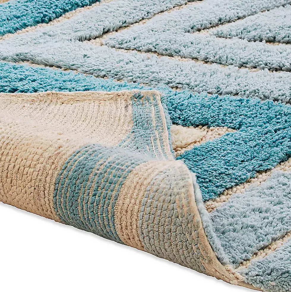 Chesapeake Davenport Cotton Anti Skid Bath Runner