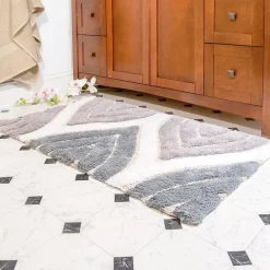 Chesapeake Davenport Cotton Anti Skid 2 Piece Bath Rug Set