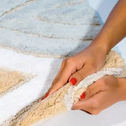 Chesapeake Davenport Cotton Anti Skid 2 Piece Bath Rug Set