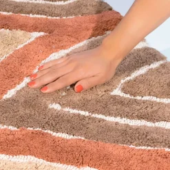 Chesapeake Davenport Cotton Anti Skid 2 Piece Bath Rug Set