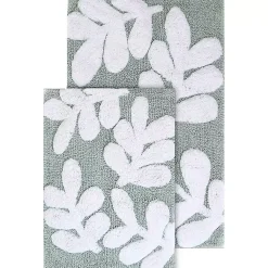 Chesapeake Monte Carlo Cotton Anti Skid 2 Piece Bath Rug Set