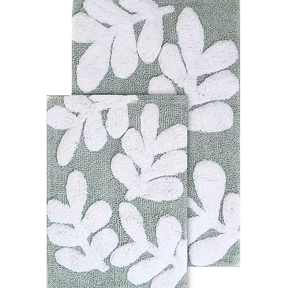 Chesapeake Monte Carlo Cotton Anti Skid 2 Piece Bath Rug Set