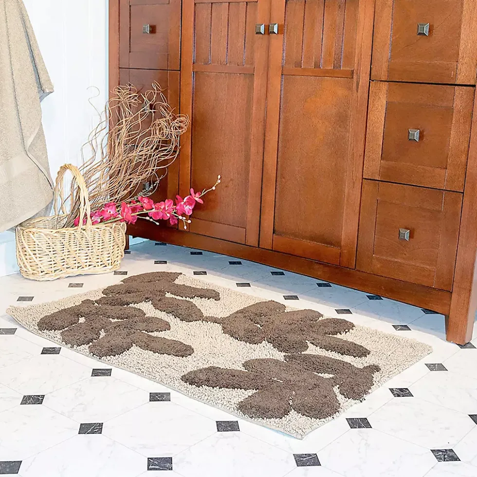 Chesapeake Monte Carlo Cotton Anti Skid 2 Piece Bath Rug Set