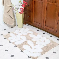 Chesapeake Monte Carlo Cotton Anti Skid 2 Piece Bath Rug Set