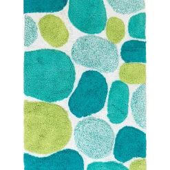 Chesapeake Pebbles Cotton Non-Skid 24''x36'' Bath Runner