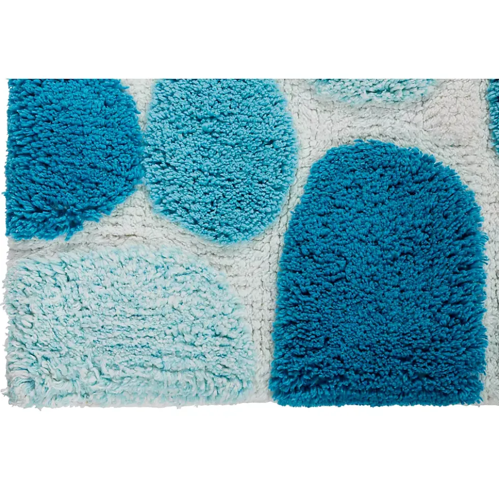 Chesapeake Pebbles Cotton Non-Skid 24''x60'' Bath Runner