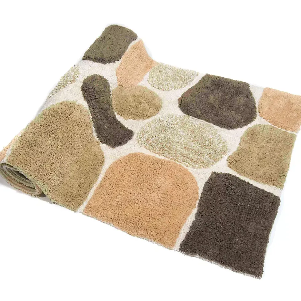 Chesapeake Pebbles Cotton Non-Skid 24''x60'' Bath Runner