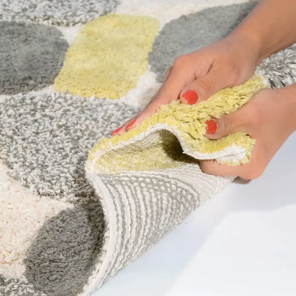 Chesapeake Pebbles Cotton Non-Skid 24''x60'' Bath Runner