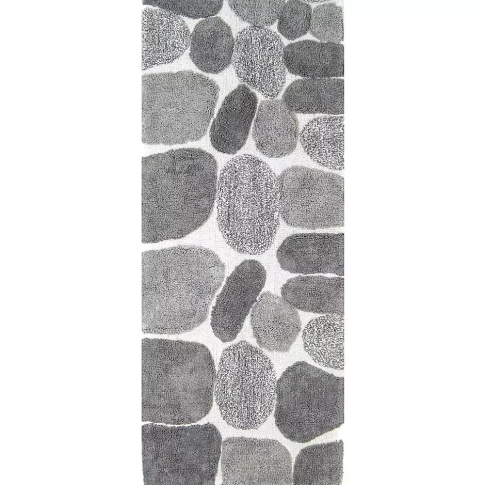 Chesapeake Pebbles Cotton Non-Skid 24''x60'' Bath Runner