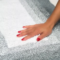 Chesapeake Whitney Ombre 2 Piece Reversible Cotton Bath Rug Set