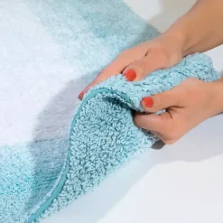 Chesapeake Whitney Ombre 2 Piece Reversible Cotton Bath Rug Set