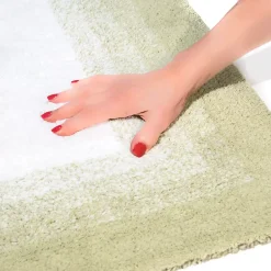 Chesapeake Whitney Ombre 2 Piece Reversible Cotton Bath Rug Set