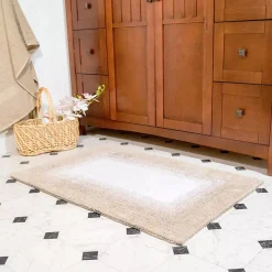 Chesapeake Whitney Ombre 2 Piece Reversible Cotton Bath Rug Set
