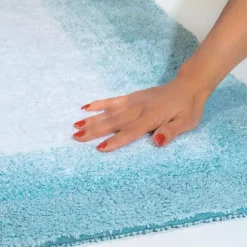 Chesapeake Whitney Ombre 2 Piece Reversible Cotton Bath Rug Set