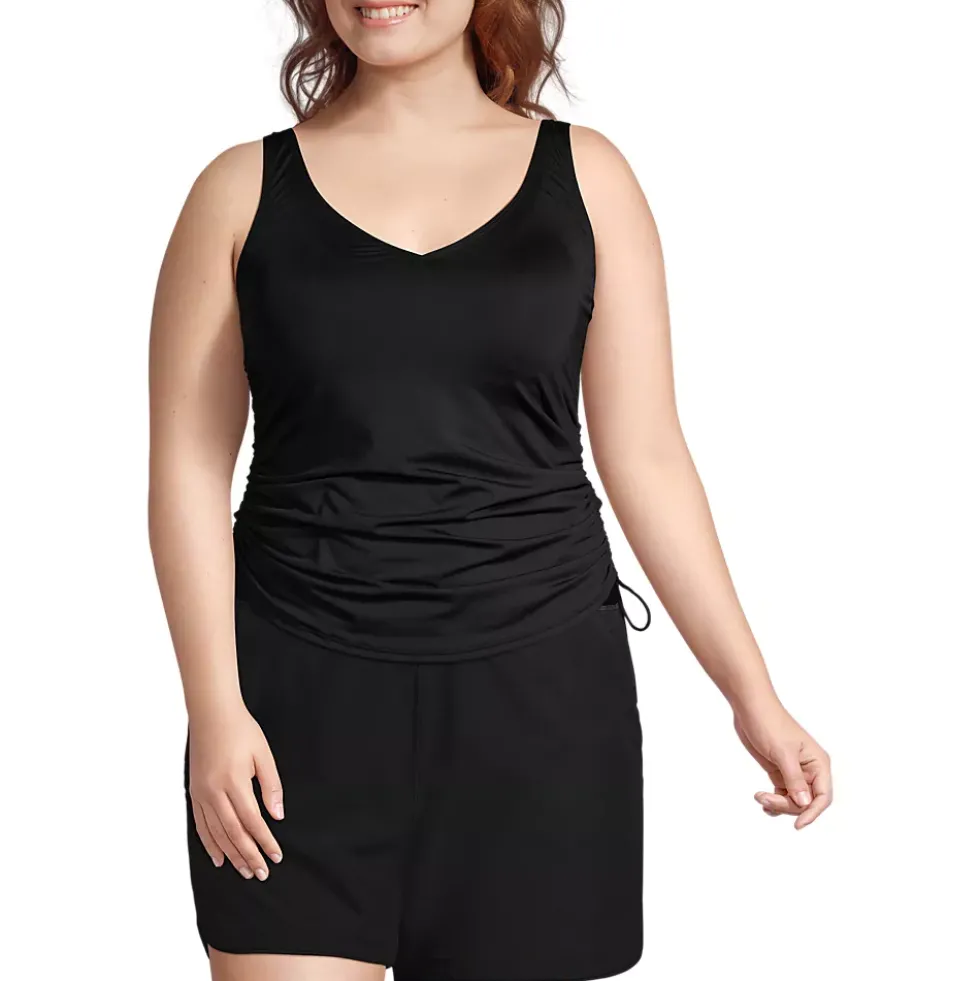 Chlorine Resistant Underwire Tankini Swimsuit Top