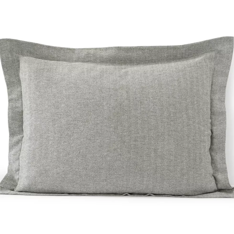 Comfy Super Soft Cotton Flannel Plaid Pillow Sham - 5oz