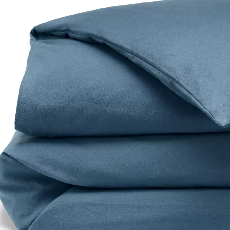 Comfy Super Soft Cotton Flannel Duvet Bed Cover - 5oz