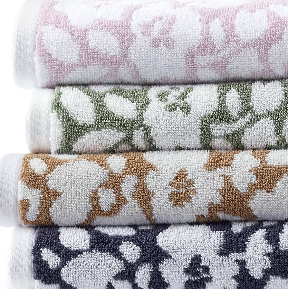 Cotton Jacquard 6-Piece Bath Towel Set