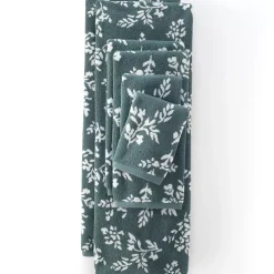 Cotton Jacquard 6-Piece Bath Towel Set