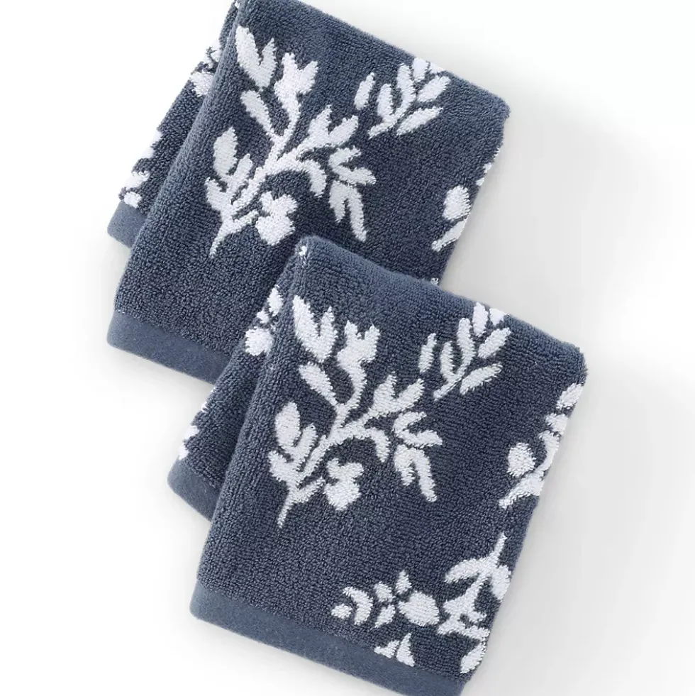 Cotton Jacquard 6-Piece Bath Towel Set