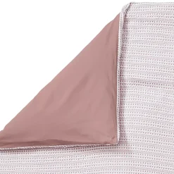 Cotton Matelasse Textured Stripe Duvet Bed Cover