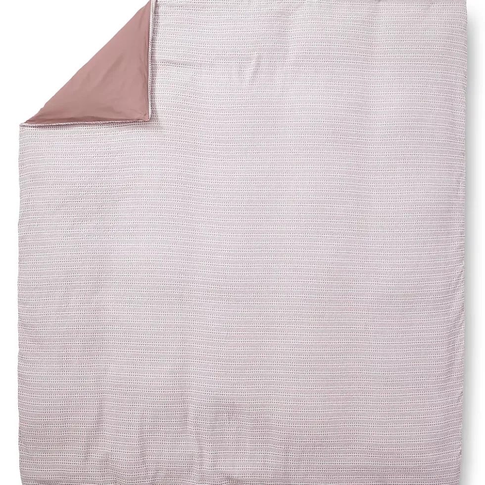 Cotton Matelasse Textured Stripe Duvet Bed Cover