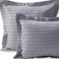 Cotton Matelasse Textured Stripe Duvet Bed Cover