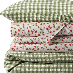 Cotton Seersucker Duvet Bed Cover