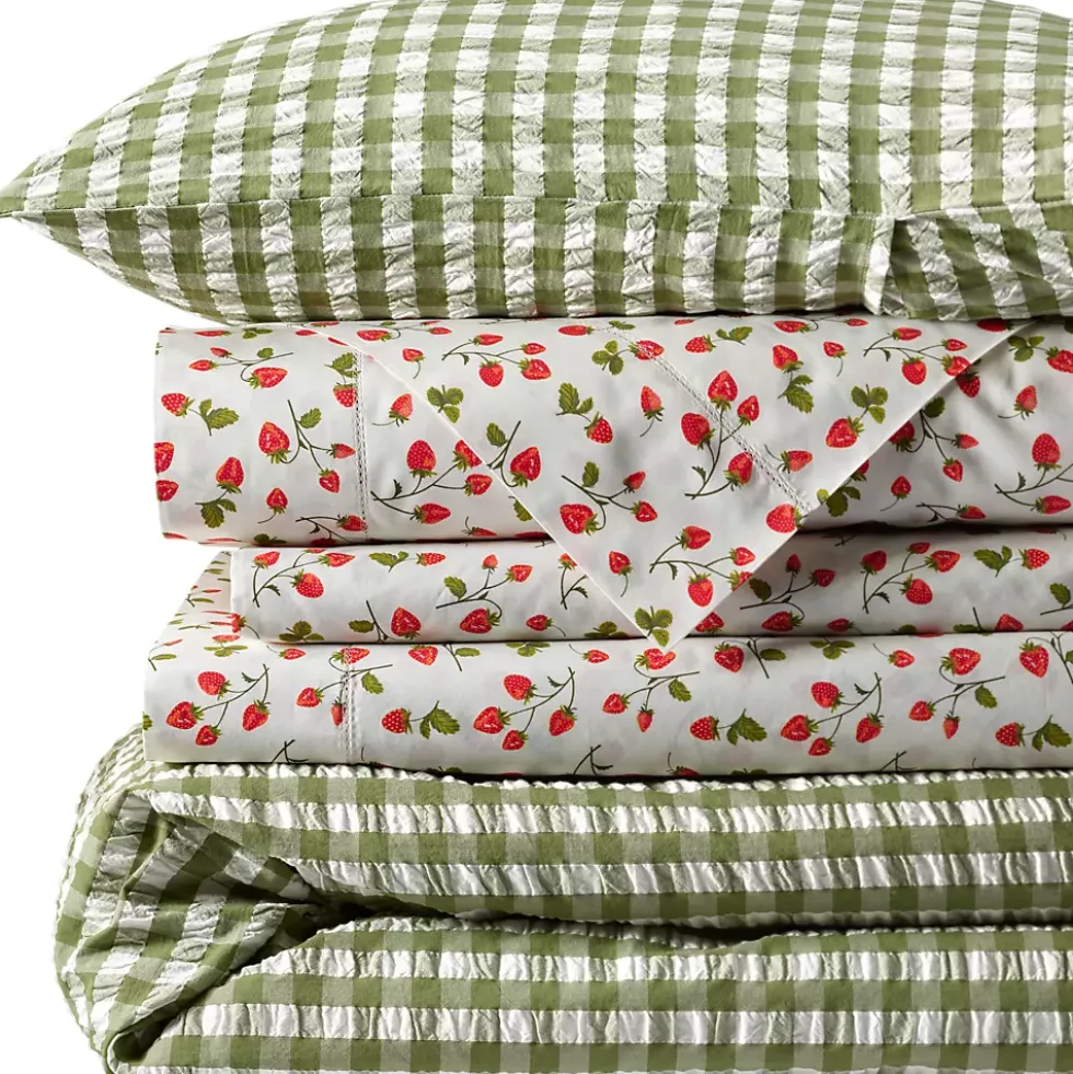 Cotton Seersucker Duvet Bed Cover