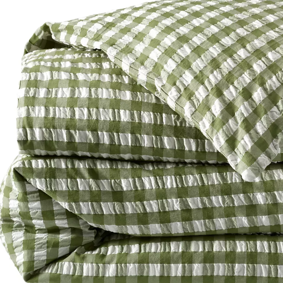 Cotton Seersucker Duvet Bed Cover