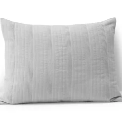 Cotton Textured Stripe Bed Pillow Sham
