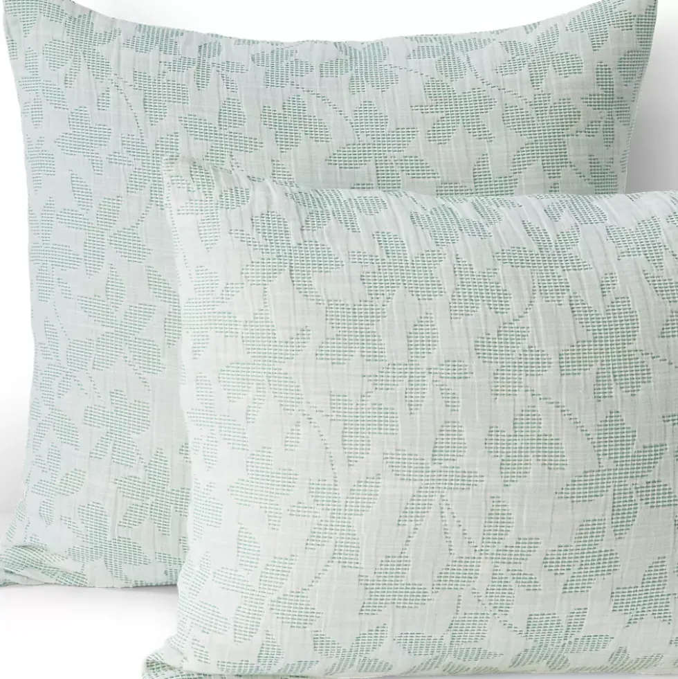 Cotton Textured Two Toned Bed Pillow Sham