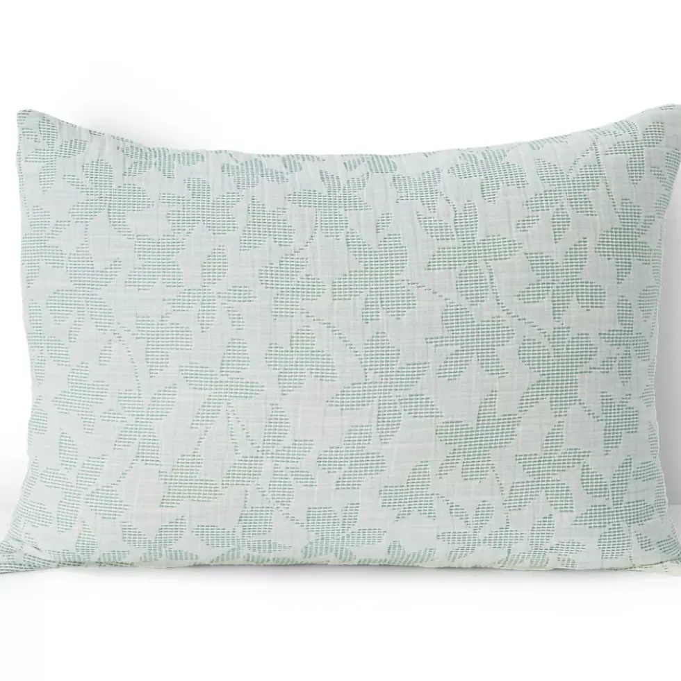 Cotton Textured Two Toned Bed Pillow Sham