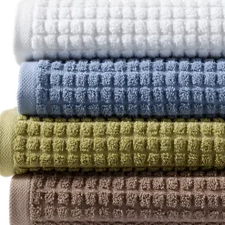 Cotton Waffle Towel 6-Piece Set