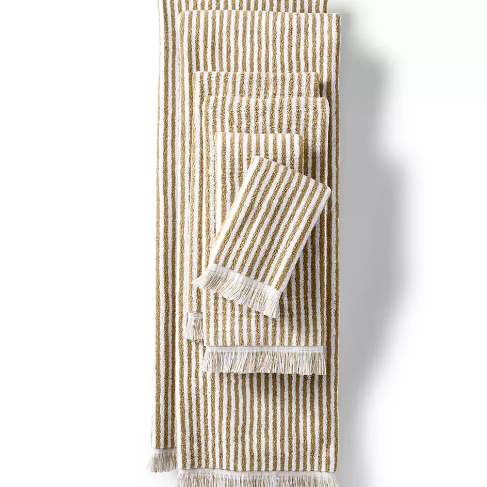 Cotton Yarn-dyed Stripe Bath Towel