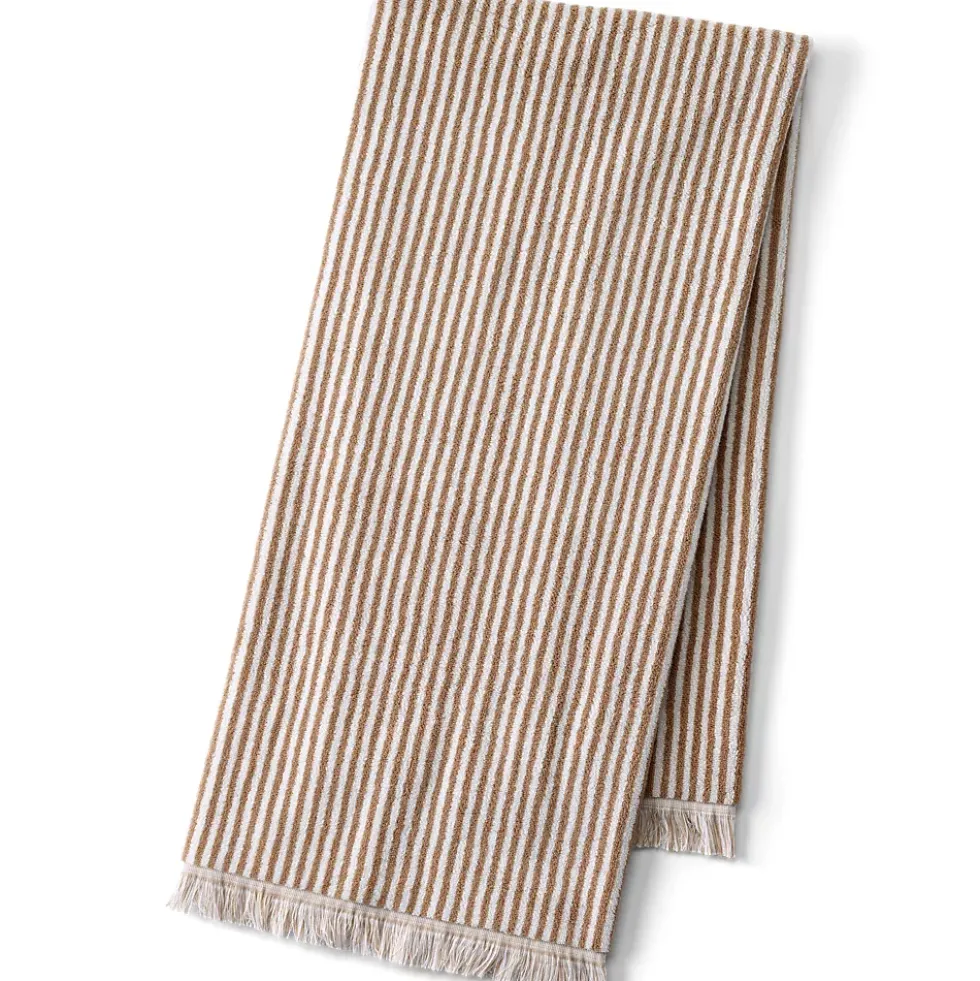 Cotton Yarn-dyed Stripe 6-Piece Bath Towel Set