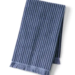 Cotton Yarn-dyed Stripe 6-Piece Bath Towel Set