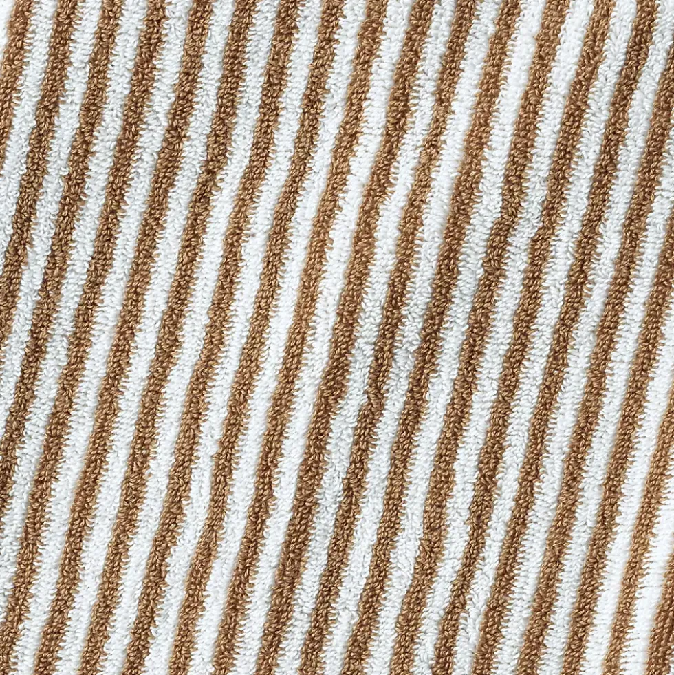 Cotton Yarn-dyed Stripe 6-Piece Bath Towel Set