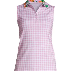 Draper James x Lands' End Women's Sleeveless Supima Polo Shirt