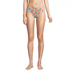 Draper James x Lands' End Women's Chlorine Resistant Mid Waist Bikini Bottoms