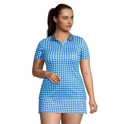 Draper James x Lands' End Women's Short Sleeve Supima Polo Shirt